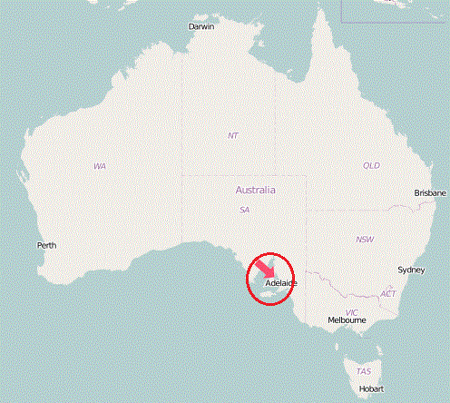 Australienkarta