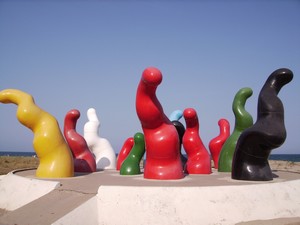 Skulpturer i Port Barcarès